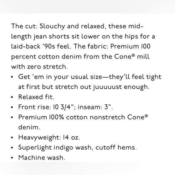 MADEWELL RELAXED DENIM SHORTS IN ESSEN WASH SHORTS 30 STYLE ND178 - Picture 5 of 5